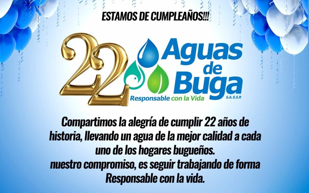 22 Años de historia prestando un servicio de calidad a los bugueños