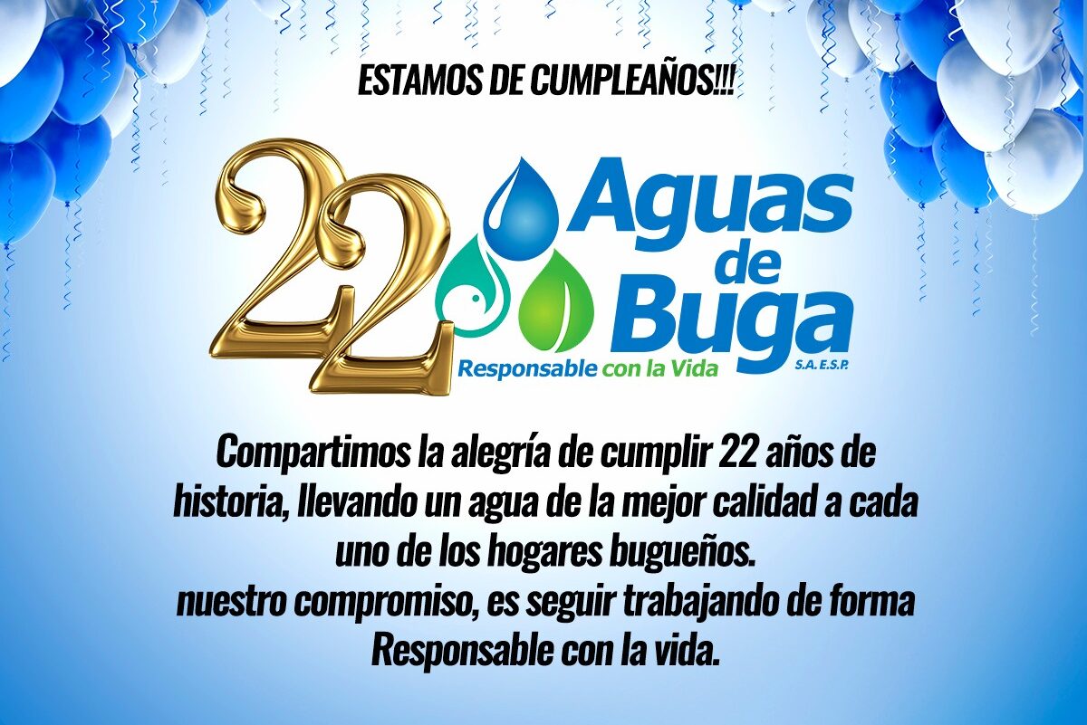 22 Años Aguas de Buga