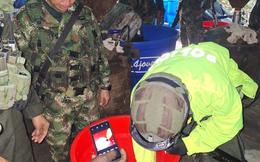 Destruyen megalaboratorio en Putumayo y asestan golpe millonario a disidencias