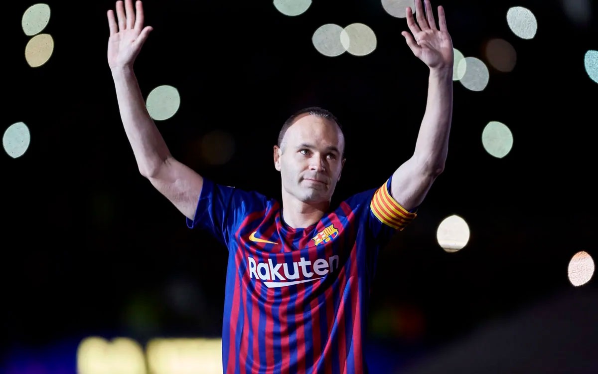 Andrés Iniesta anuncia su retiro del fútbol profesional tras 22 años de carrera y 38 títulos