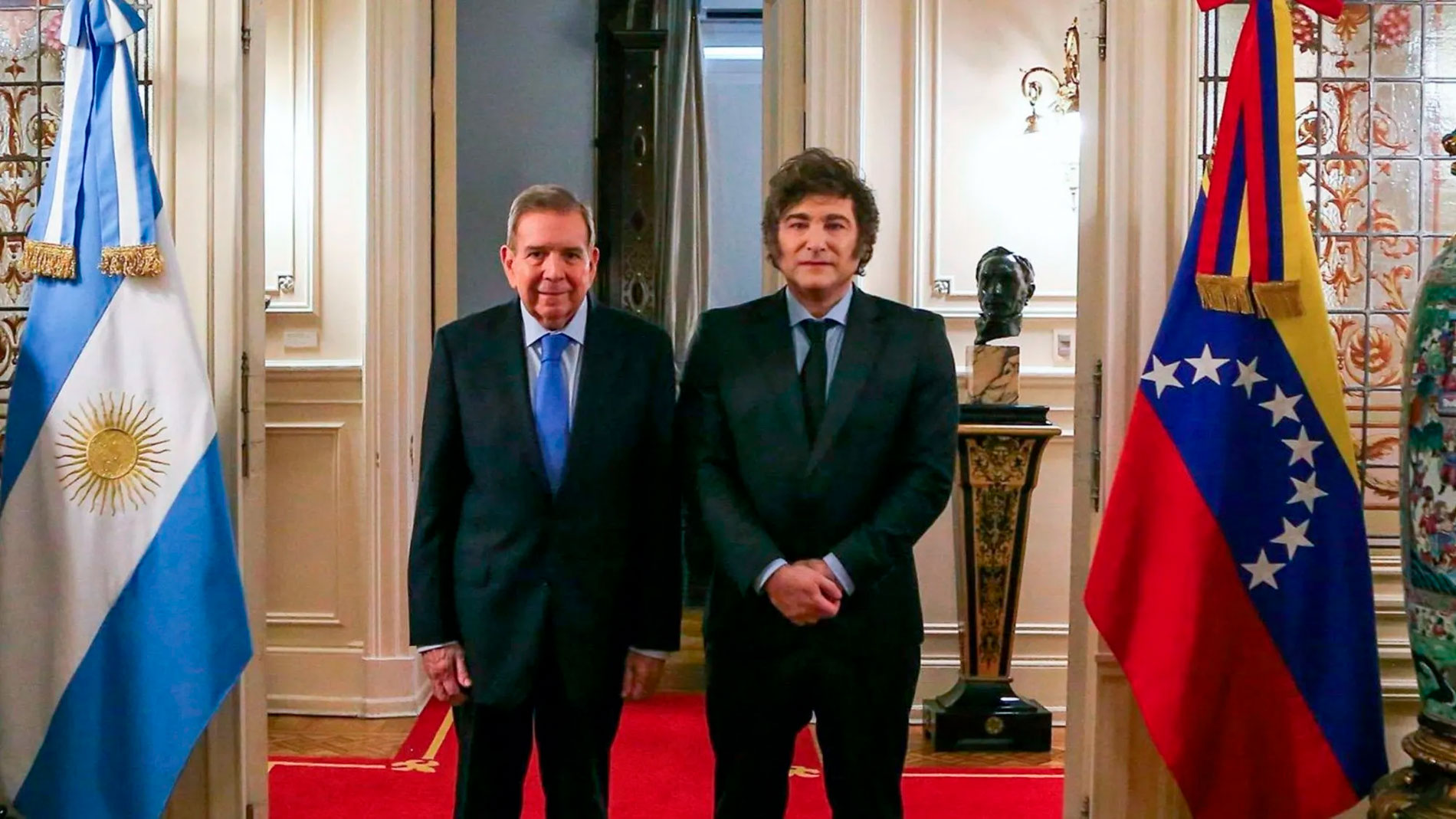 Edmundo González inicia gira internacional con apoyo masivo en Buenos Aires