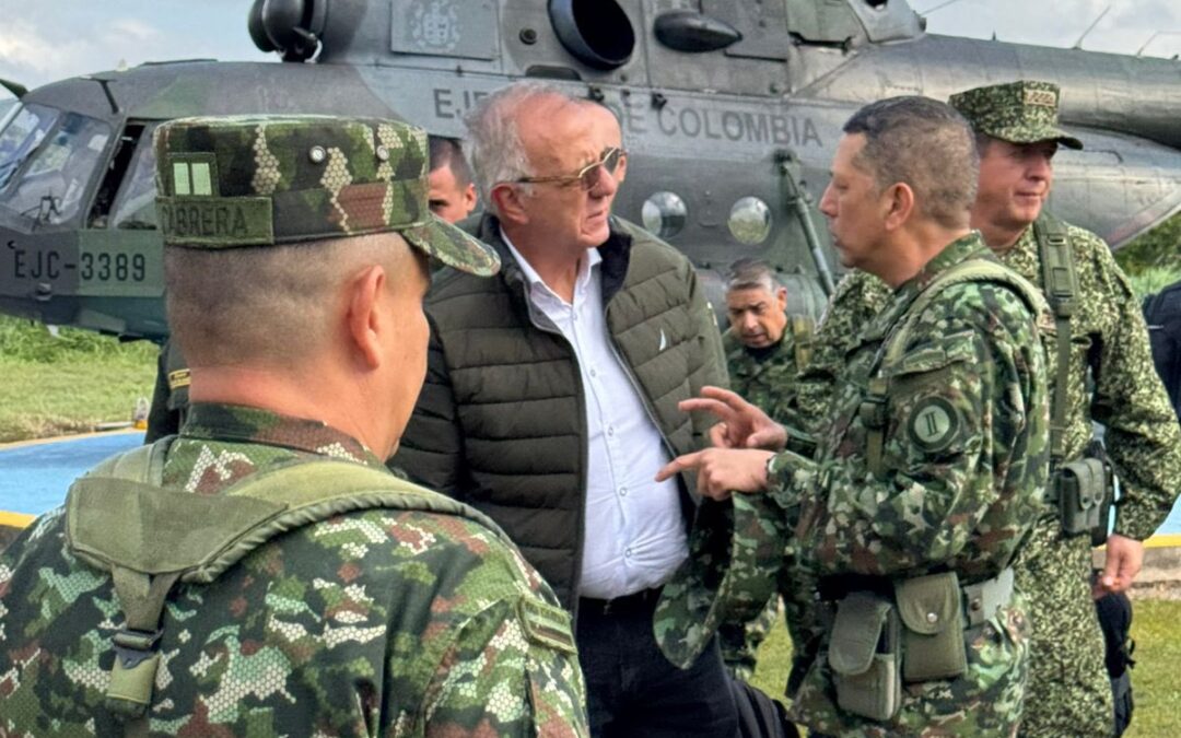 Operación Catatumbo avanza con fuerza para garantizar el retorno seguro de desplazados