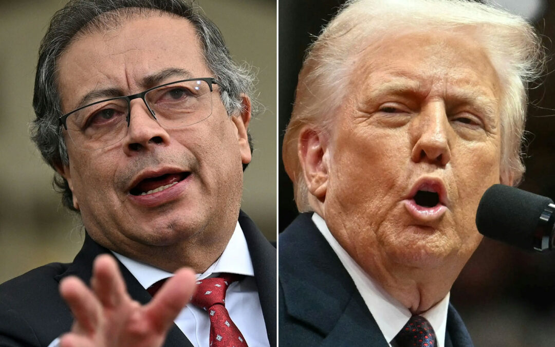 Tensión entre Trump y Petro pone en jaque las relaciones entre Colombia y Estados Unidos