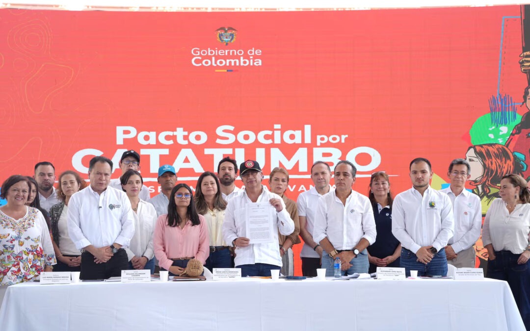 Gobierno Petro firma decreto de adición presupuestal para atender crisis en el Catatumbo