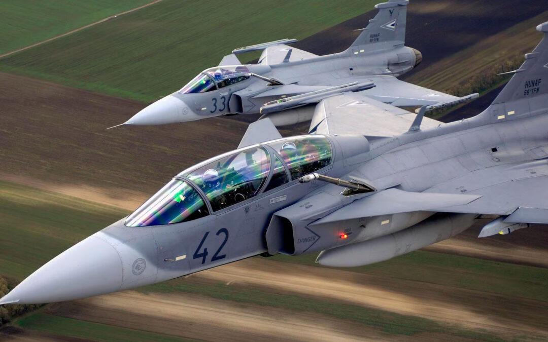 Colombia adquiere aviones suecos Saab Gripen para reemplazar su flota Kfir