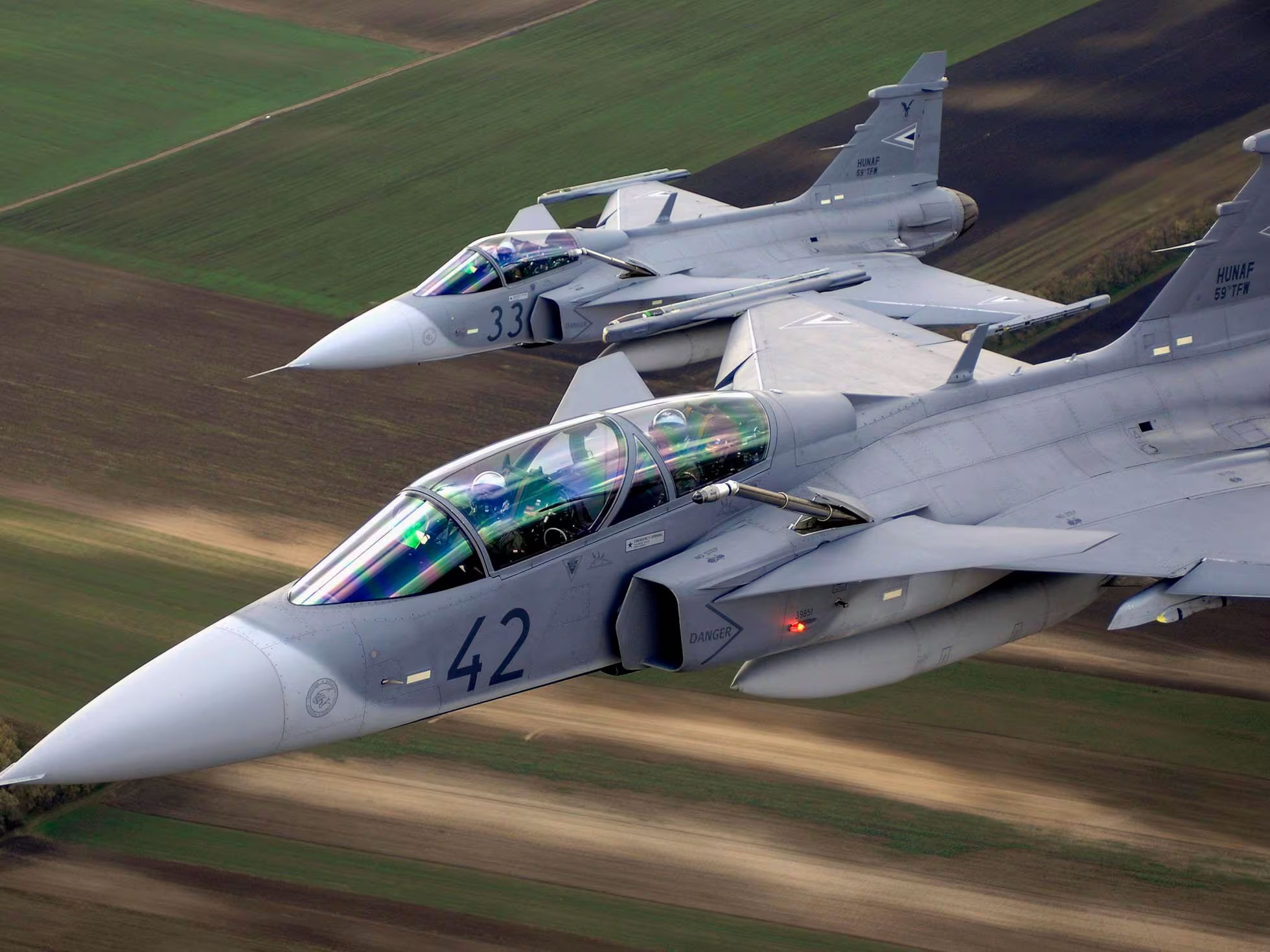 Colombia adquiere aviones suecos Saab Gripen para reemplazar su flota Kfir