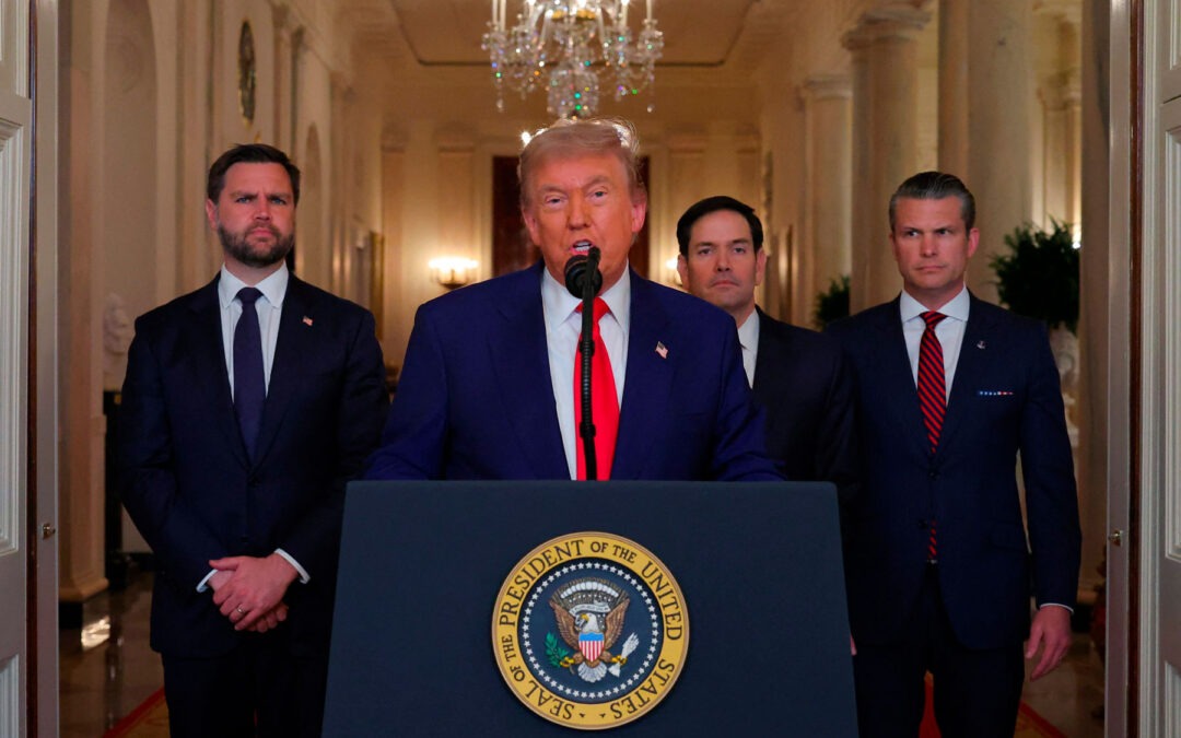 Trump anuncia cese al fuego entre Israel e Irán tras bombardeo a instalaciones nucleares