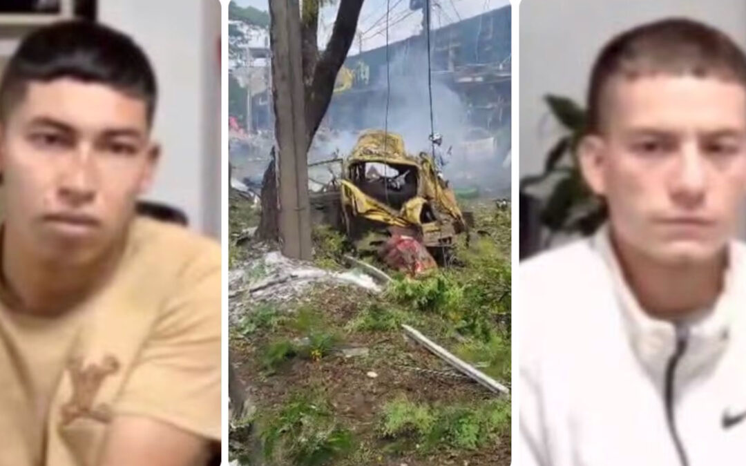 Fiscalía imputó cargos a los dos capturados por atentado con carros bomba en Cali