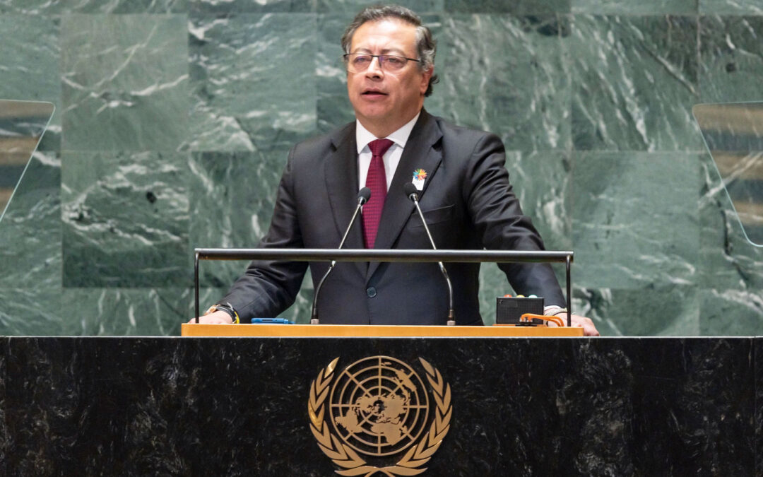 En la ONU, Petro pide acción militar internacional en Gaza y compara Estados Unidos con la Alemania Nazi