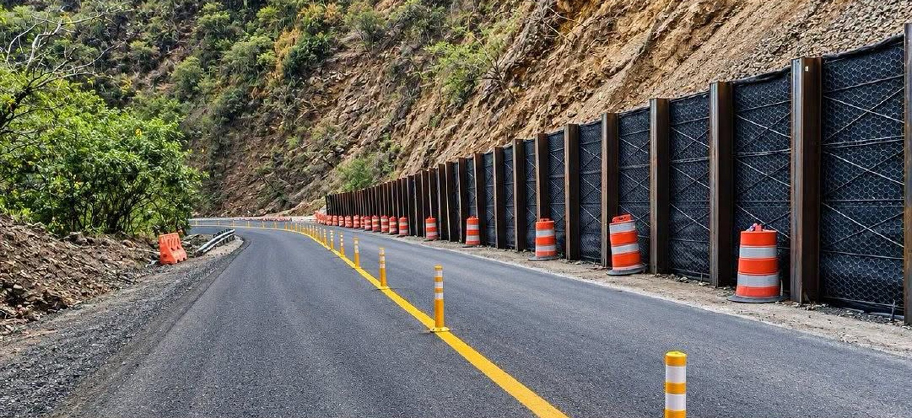 Medidas de seguridad para el tránsito en sector La Yolomba